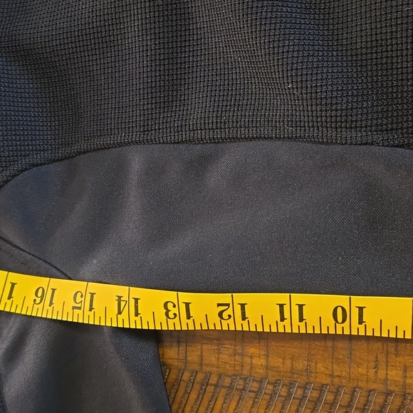 Spyder Men's Qtr Zip Black Pullover with Pockets and Microfleece Lining - Picture 10 of 10